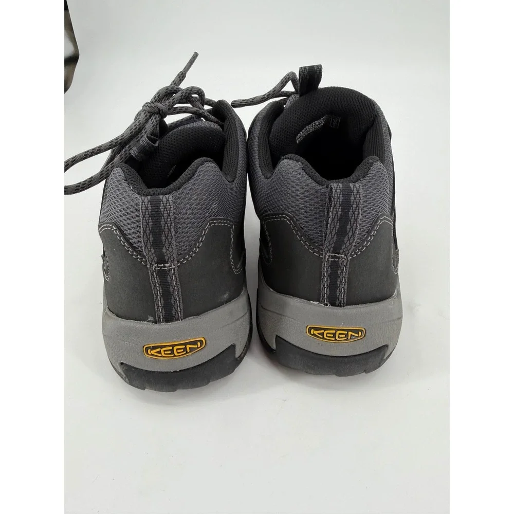 Keen Oakridge Mens Hiking Shoes Black Grey Low Top Trail Sneakers 1015315 US 11